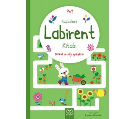 Küçüklere Labirent Kitabı - Dikkat ve Algı Geliştirir