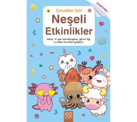 Çocuklar için Neşeli Etkinlikler- Çıkartmalı