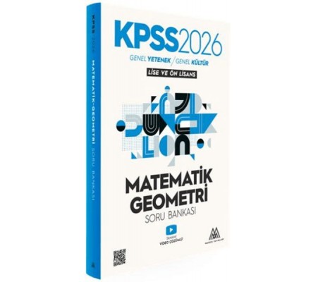KPSS Matematik - Geometri Soru Bankası 2026