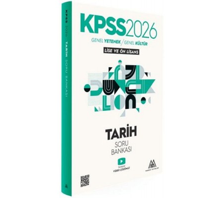 KPSS Tarih Soru Bankası 2026