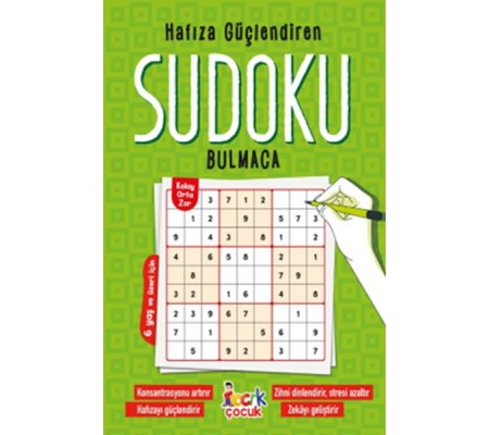 Hafıza Güçlendiren Sudoku Bulmaca Hafıza Güçlendiren Sudoku Bulmaca