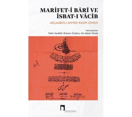 Marifeti Bari ve İsbatı Vacib