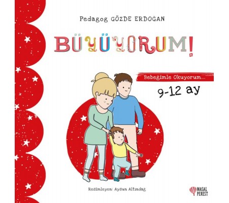 Büyüyorum - Bebeğimle Okuyorum 9-12 Ay Büyüyorum - Bebeğimle Okuyorum 9-12 Ay