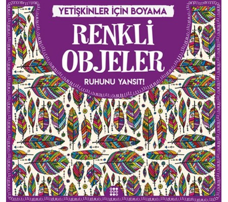 Renkli Objeler - Yetişkinler İçin Boyama Renkli Objeler - Yetişkinler İçin Boyama