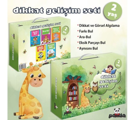 Dikkat Gelişim Seti 2 Yaş Dikkat Gelişim Seti 2 Yaş