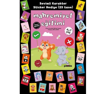 Stickerlı 4+7 Yaş Mahremiyet Eğitimi Stickerlı 4+7 Yaş Mahremiyet Eğitimi