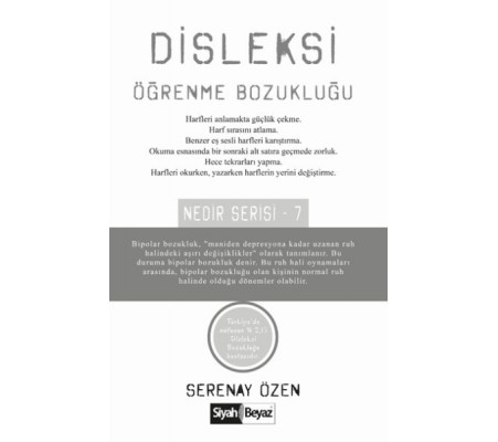 Disleksi Öğrenme Bozukluğu Nedir Serisi 7 Disleksi Öğrenme Bozukluğu Nedir Serisi 7