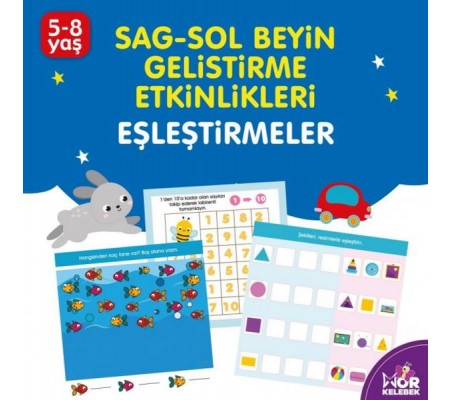 Sağ-Sol Beyin Geliştirme Etkinlikleri -  Eşleştirmeler