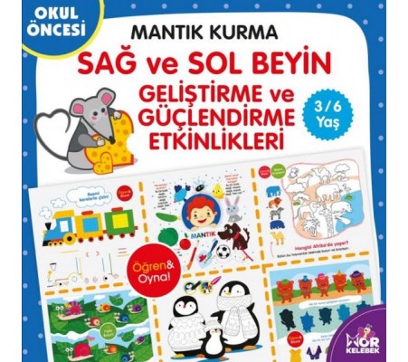 Sağ-Sol Beyin Geliştirme ve Güçlendirme Etkinlikleri - Mantık Kurma