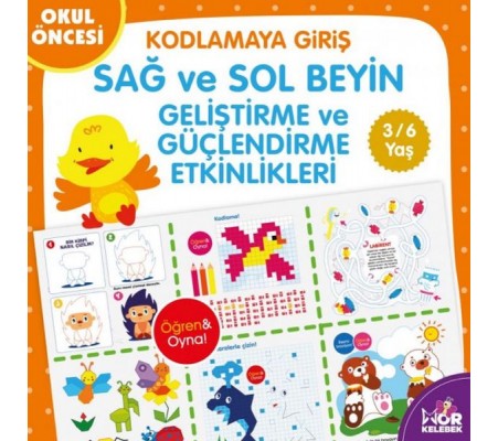 Sağ-Sol Beyin Geliştirme ve Güçlendirme Etkinlikleri - Kodlamaya Giriş