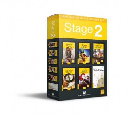 İngilizce Seviyeli Hikayeler Seti - Stage-2 İngilizce Seviyeli Hikayeler Seti - Stage-2