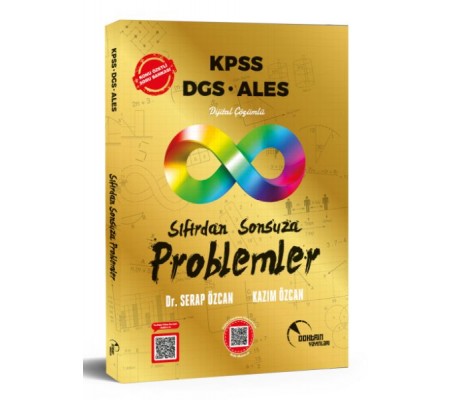 Doktrin Yayınları KPSS - DGS - ALES Sıfırdan Sonsuza Problemler Soru Bankası (Dijital Çözümlü)