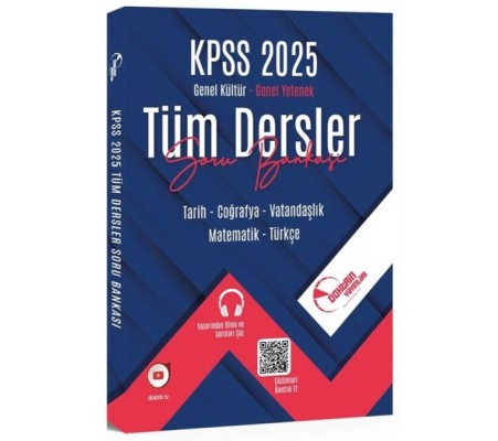 Doktrin Yayınları 2025 KPSS Genel Yetenek Genel Kültür Tüm Dersler Soru Bankası