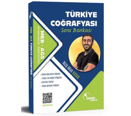 Doktrin Yayınları MEB-AGS Türkiye Coğrafyası Soru Bankası