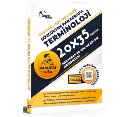 Doktrin Yayınları ALES Paragraf 20*35 Deneme