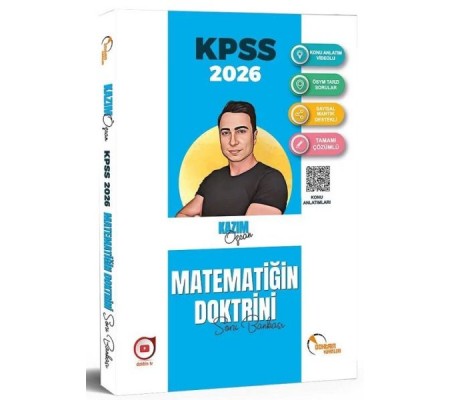 Doktrin 2026 KPSS Matematik Doktrini Soru Bankası Çözümlü