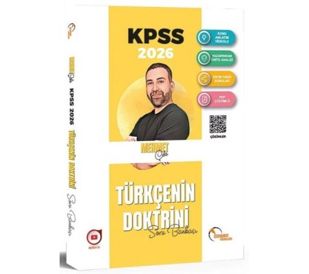Doktrin 2026 KPSS Türkçenin Doktrini Soru Bankası Çözümlü