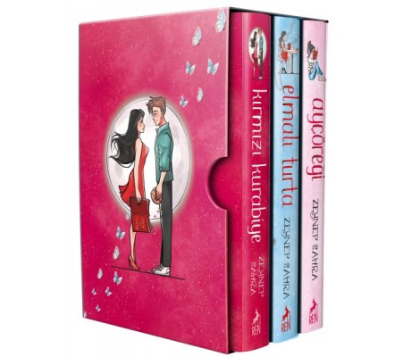 Ayçöreği - Elmalı Turta - Kırmızı Kurabiye (3 Kitap Takım) (Ciltli) Ayçöreği - Elmalı Turta - Kırmızı Kurabiye (3 Kitap Takım) (Ciltli)