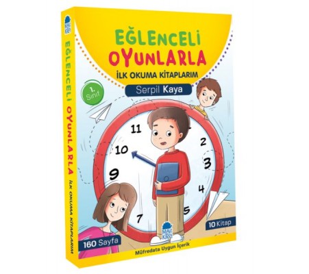 Eğlenceli Oyunlarla İlk Okuma Kitaplarım Set (10 Kitap) Eğlenceli Oyunlarla İlk Okuma Kitaplarım Set (10 Kitap)