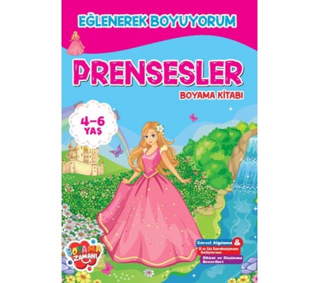 Eğlenerek Boyuyorum Prensesler