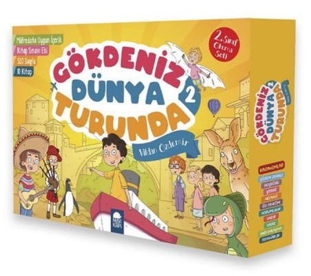 Gökdeniz Dünya Turunda 2 - 2.Sınıf Okuma Seti (10 Kitap Takım) Gökdeniz Dünya Turunda 2 - 2.Sınıf Okuma Seti (10 Kitap Takım)