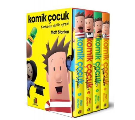 Komik Çocuk 4 Kitap Set Komik Çocuk 4 Kitap Set