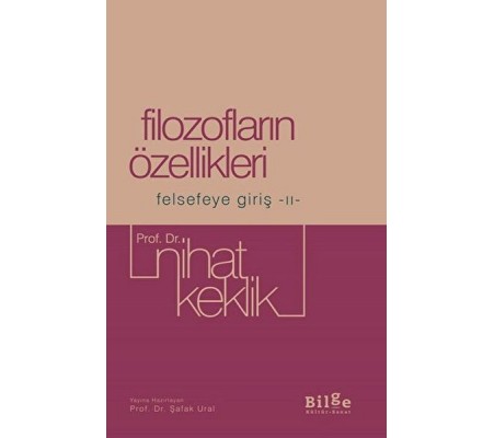 Filozofların Özellikleri Filozofların Özellikleri