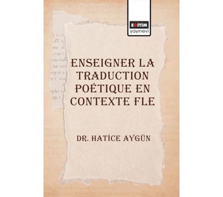 Enseigner La Traduction Poetique En Contexte Fle