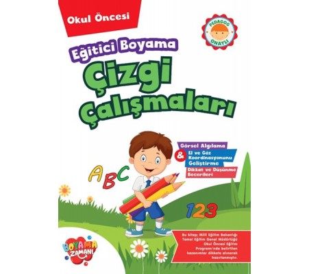 Eğitici Boyama - Çizgi Çalışmaları