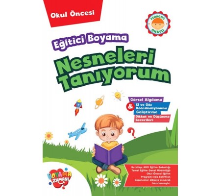 Eğitici Boyama - Nesneleri Tanıyorum Eğitici Boyama - Nesneleri Tanıyorum