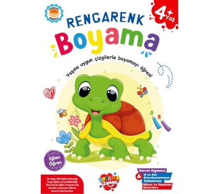 Rengarenk Boyama 4 Yaş