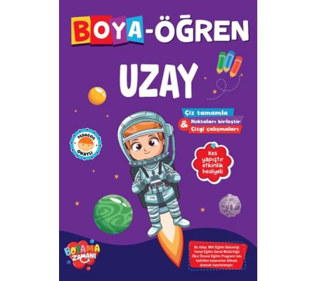 Boya Öğren - Uzay Boya Öğren - Uzay