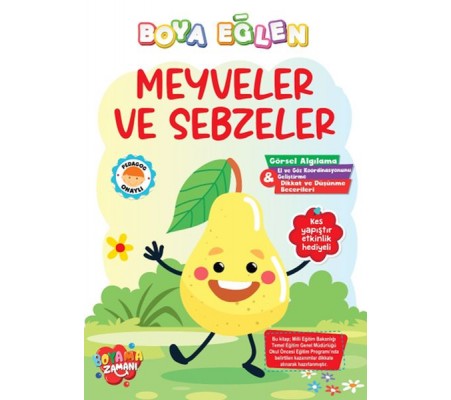 Boya Eğlen - Meyveler ve
Sebzeler Boya Eğlen - Meyveler ve
Sebzeler
