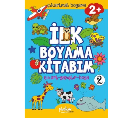 Çıkartmalı İlk Boyama Kitabım 2+ Yaş-2