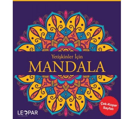 Yetişkinler İçin Mandala - Mor Yetişkinler İçin Mandala - Mor