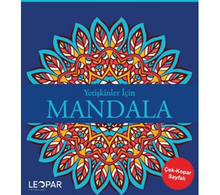 Yetişkinler İçin Mandala - Lacivert Yetişkinler İçin Mandala - Lacivert