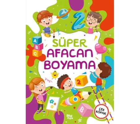 Süper Afacan Boyama Kitabı Süper Afacan Boyama Kitabı