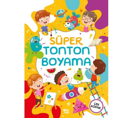 Süper Tonton Boyama Kitabı Süper Tonton Boyama Kitabı