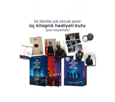 Bir Kibritle Yok Olmak Serisi - Üç Kitaplık Yan Boyamalı Hediyeli Kutu Bir Kibritle Yok Olmak Serisi - Üç Kitaplık Yan Boyamalı Hediyeli Kutu