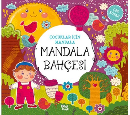 Çocuklar İçin Mandala - Mandala Bahçesi