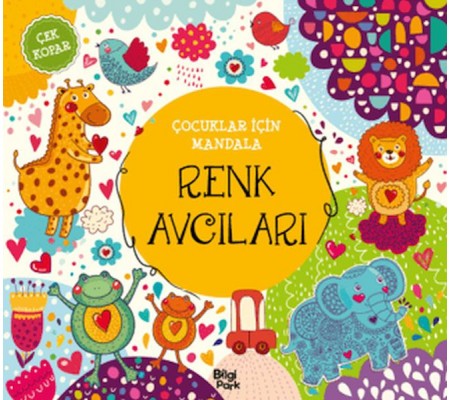 Çocuklar İçin Mandala - Renk Avcıları