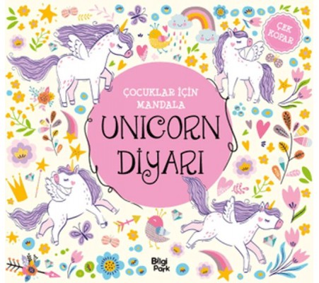 Çocuklar İçin Mandala - Unicorn Diyarı Çocuklar İçin Mandala - Unicorn Diyarı