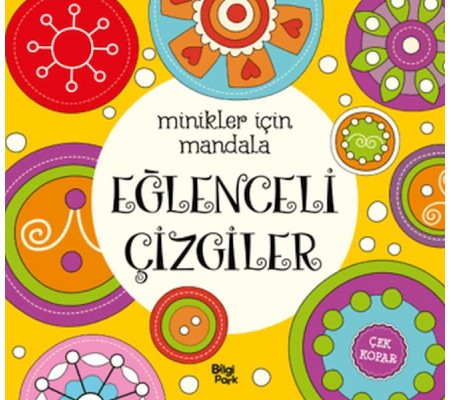 Minikler İçin Mandala - Eğlenceli Çizgiler Minikler İçin Mandala - Eğlenceli Çizgiler