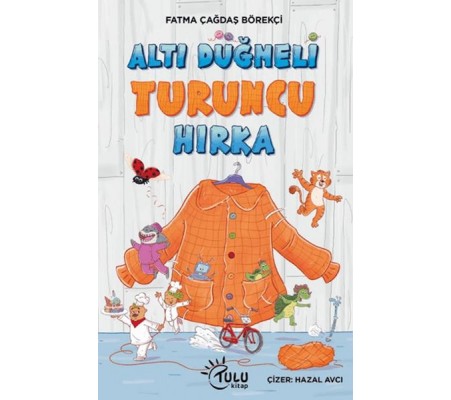 Altı Düğmeli Turuncu Hırka Altı Düğmeli Turuncu Hırka