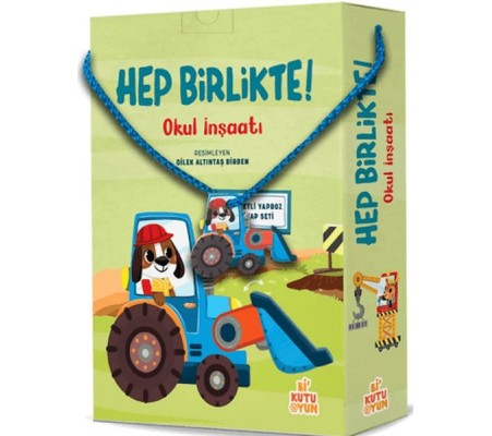 Hep Birlikte - Okul İnşaatı (Kitap ve Oyun Seti) Hep Birlikte - Okul İnşaatı (Kitap ve Oyun Seti)