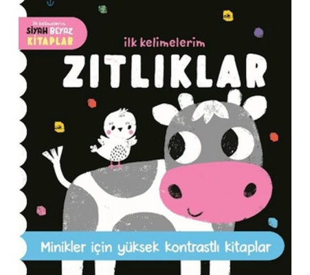 İlk Kelimelerim Siyah Beyaz Kitaplar Zıtlıklar İlk Kelimelerim Siyah Beyaz Kitaplar Zıtlıklar