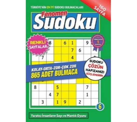 Fenomen Sudoku 6 Fenomen Sudoku 6
