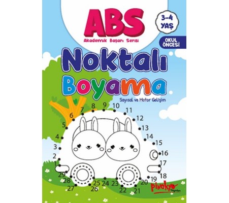 ABS 3-4 Yaş Noktalı Boyama ABS 3-4 Yaş Noktalı Boyama