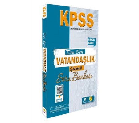 Tasarı Yayınları KPSS Vatandaşlık Dev Seri Soru Bankası