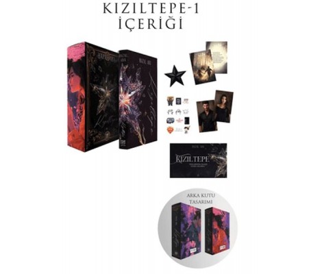 Kızıltepe 1 - Mahalle Serisi Kutulu Set (Ciltli) Kızıltepe 1 - Mahalle Serisi Kutulu Set (Ciltli)